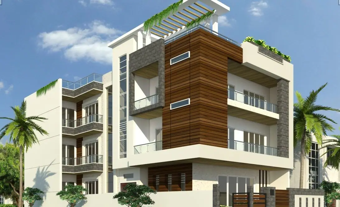 Render of the Ghori Solanki Residence